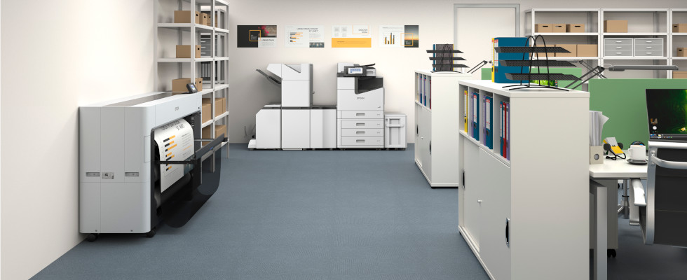 EPSON SC-T3700E, SC-T3700DE, SC-T3700D, SC-T5700D, SC-T7700D, SC-T7700DL w biurze, ploter i kserokopiarki